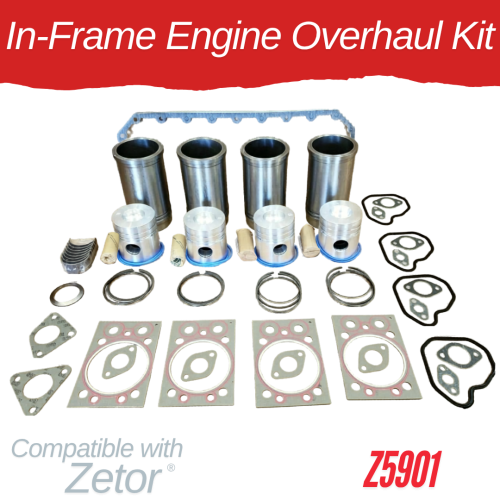 IN-FRAME ENGINE OVERHAUL KIT FOR ZETOR - Z5901 5911 5945